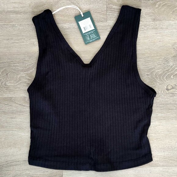 Tentree Women's Eco-Friendly Tank Crop Top, NWT - Picture 2 of 4